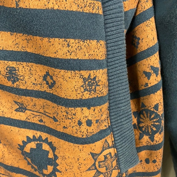 Arizona Jean Co. Navy Blue Button Up Sweater XL - Picture 3 of 9